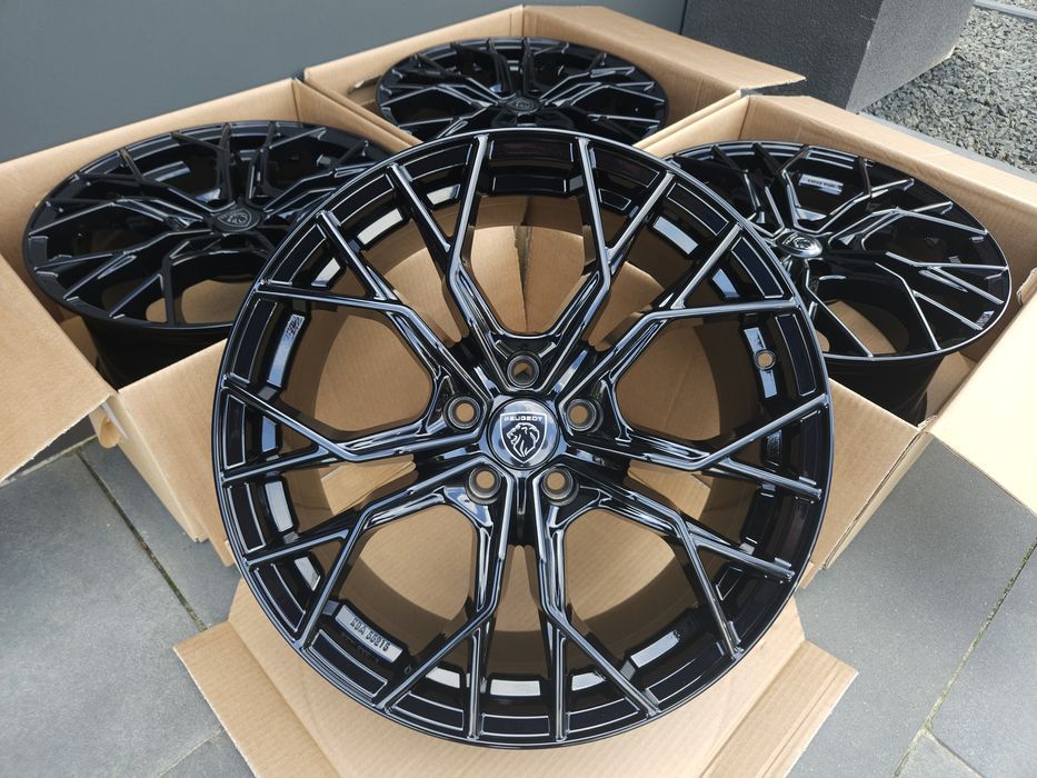 Peugeot 18 " Nowe 5x108 Felgi 308 / 508 / 3008 / 5008 / 508 RXH Czarne