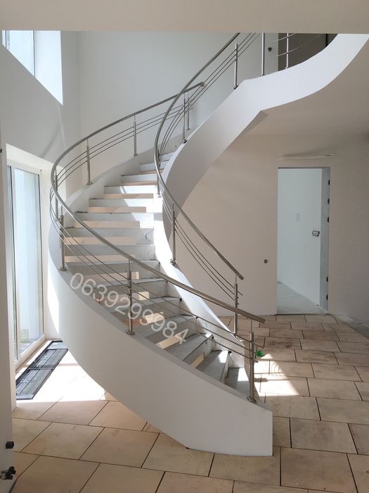 Перила з нержавійки та Скла