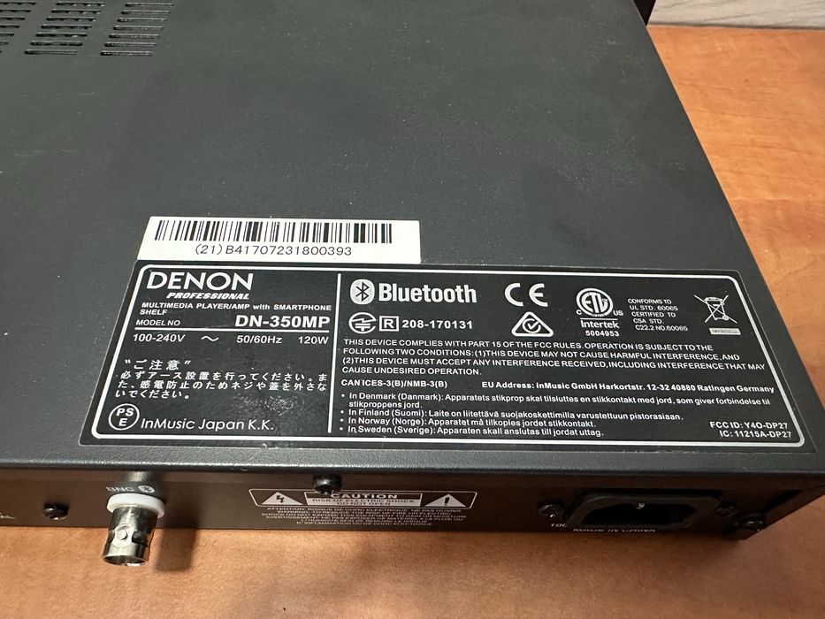 Denon DN 350 mp estradowy media player z amplitunerem okazja