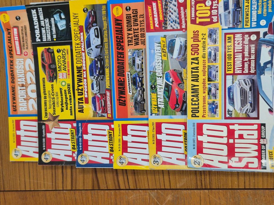 Czasopismo motoryzacyjne Auto Świat