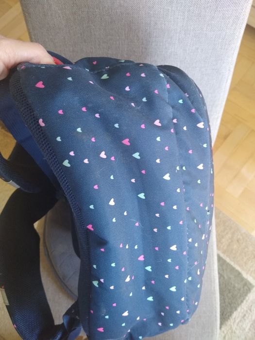 tornister wyprofilowane plecy