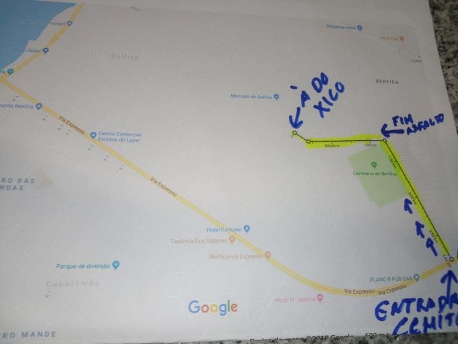 Estaleiro com apartamento ( Luanda -AO)