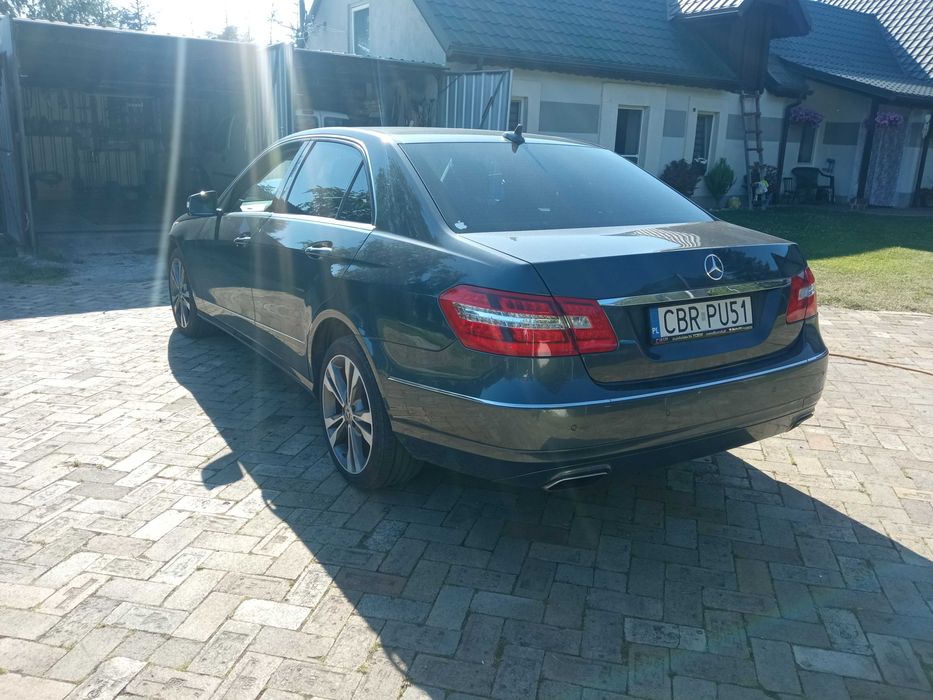 Mercedes E klasa W212 benzyna zamiana .czytaj opis