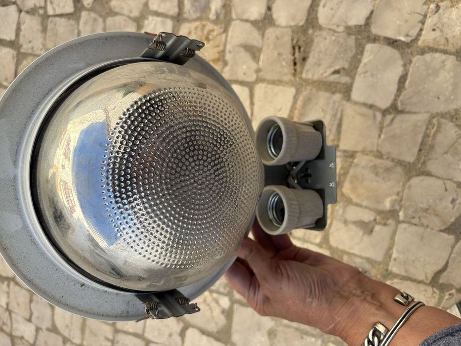 Luminaria de tecto com casquilho E27