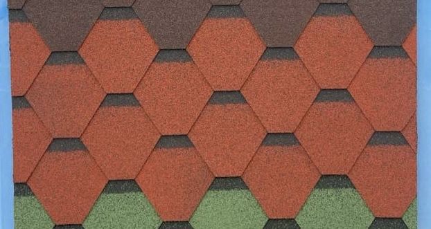 Бітумна черепиця Shingles SONATA SAMBA (червона) 3м2/уп. MIDA Литва