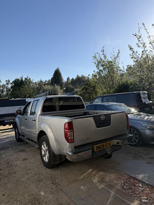 Nissan Navara D40 2.5 Diesel 2008 completo para pecas