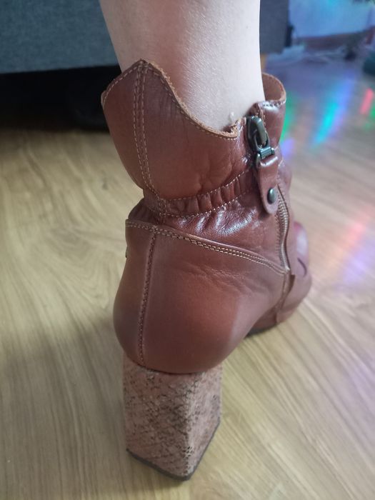 Buty skórzane Maciejka