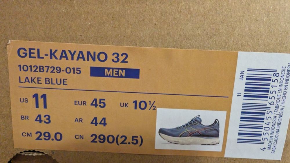 Asics gel kayano 32 42, 45р. Кросівки для бігу
