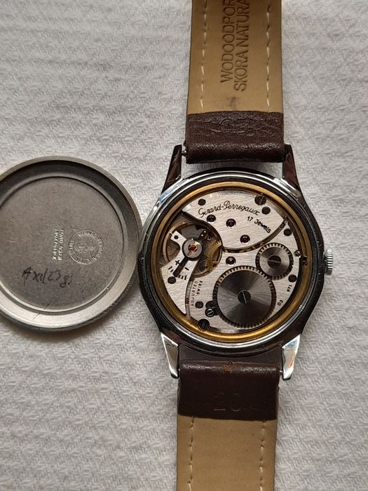 Zegarek Girard perregaux  17 jewels. 38 mm.