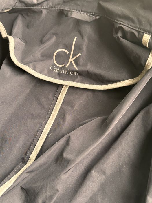 Calvin Klein granatowa męska kurtka polo wiatrówka 52 L