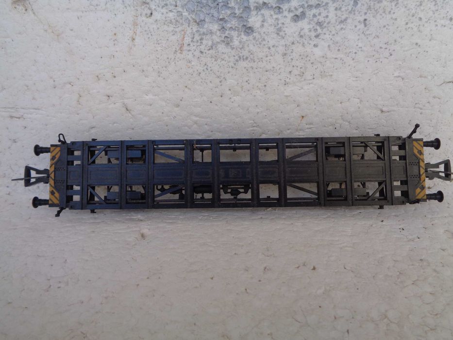1:87 BEMO Vagão de transporte de veiculos comboio da DB