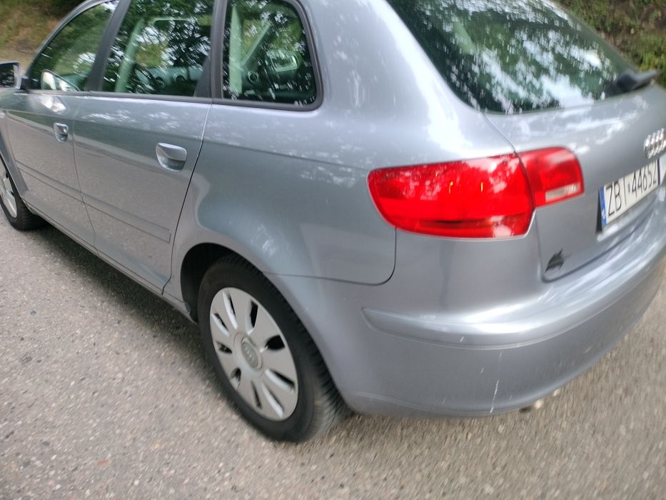 A3 8p 1.9 TDI 2006r blacharsko bdb