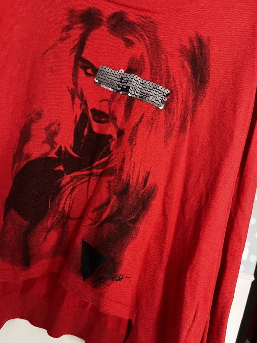 Sweter _Guess_XS/S_czerwony