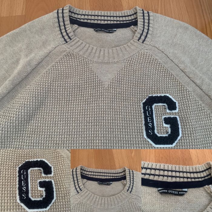 Светр чоловічий Guess College Logo Sweater