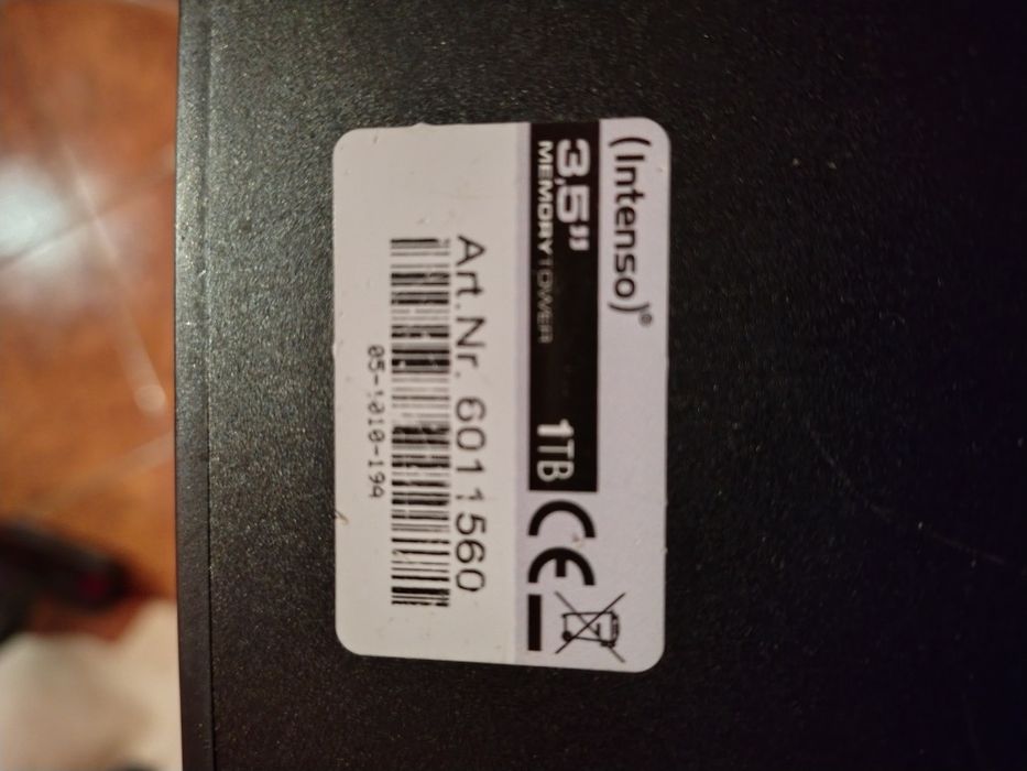 Dysk zewnętrzny Intenso 1TB WD Caviar