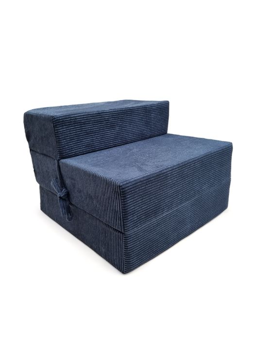 Materac składany gr.20cm! Sztruks Fotel Kanapa Sofka