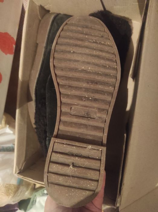 Ботиночки замш 25.5 см