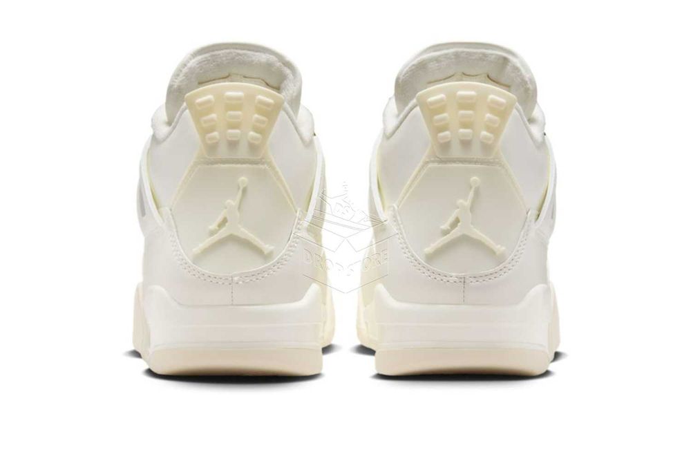 Nike AIR JORDAN 4 White & Gold – Buty | AQ9129–170