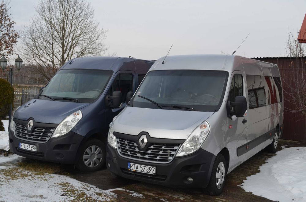 Wynajem Renault Master  9 Osobowy  VIP
