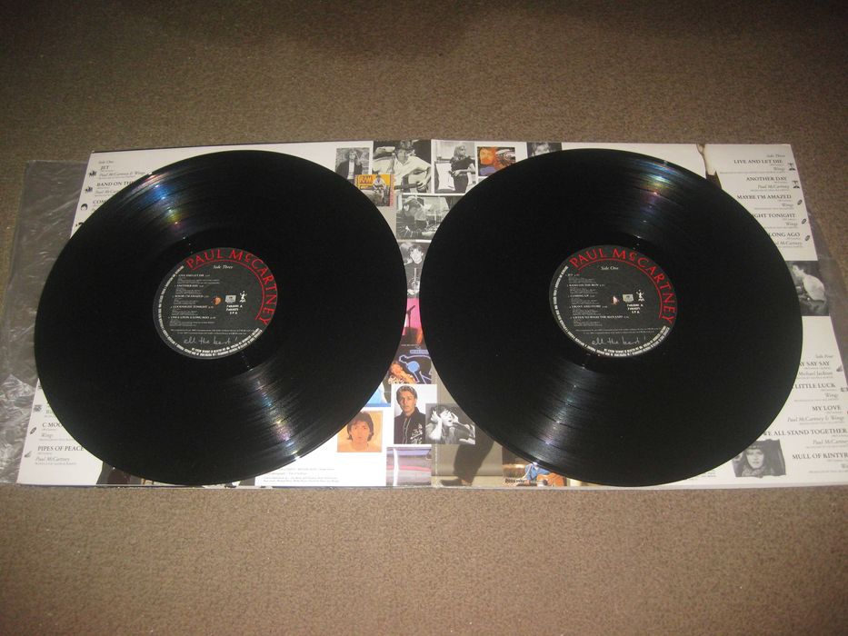 Vinil LP Duplo 33 rpm do Paul McCartney "All The Best!"
