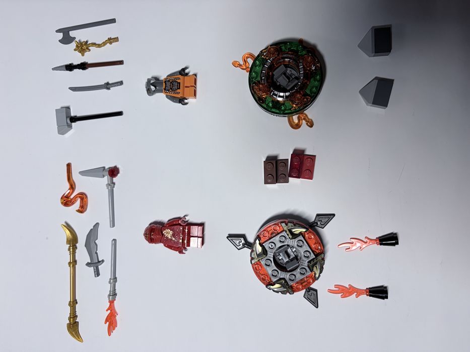 Lego ninjago Weapon Pack 9591 nrg kai