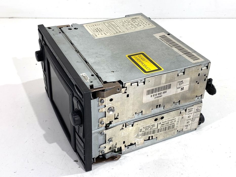 RADIO VW PASSAT B5 FL 3B0035191G 00-05 ODTWARZACZ MULTIMEDIA, STEREO