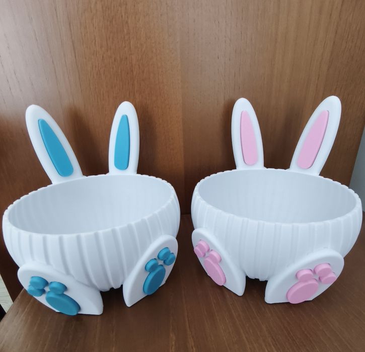 Cesta decorativa pra Páscoa