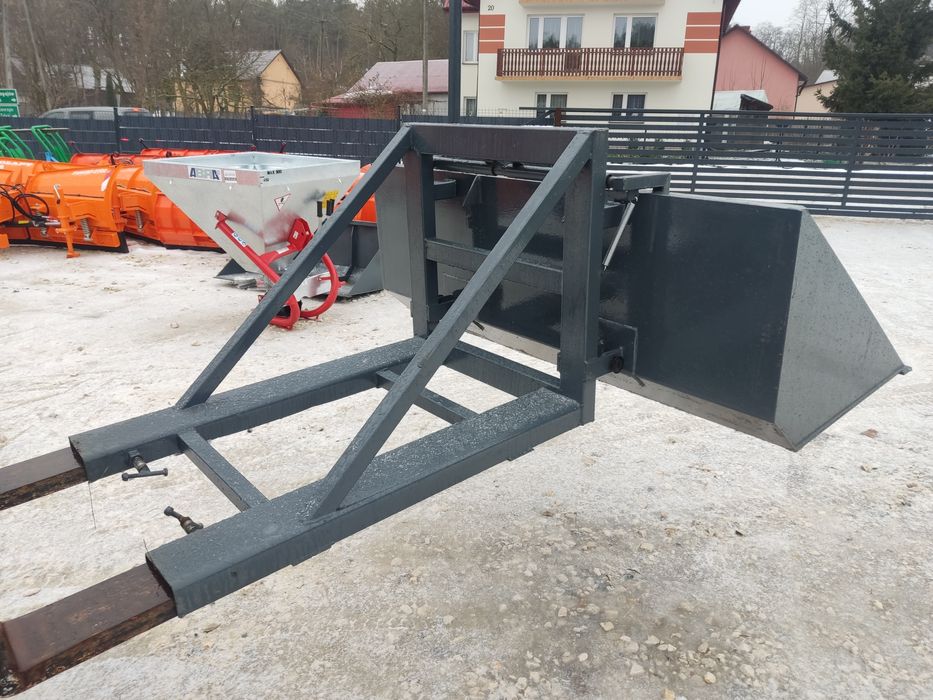 łyżka do wózka widłowego- szufla do ładowarki- do wózka linka siłownik