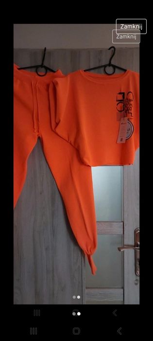 Dres rozm. M/L nowy,komplet dresowy nowy