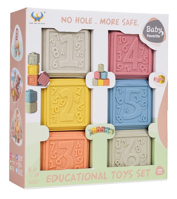 Eko Zestaw Kolorowych Piłek Sensorycznych