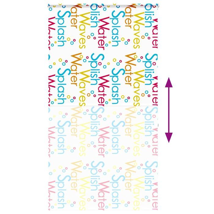 Vidaxl Roleta Prysznicowa Z Kasetą 130X240 Cm Szerokość Tkaniny 126 Cm