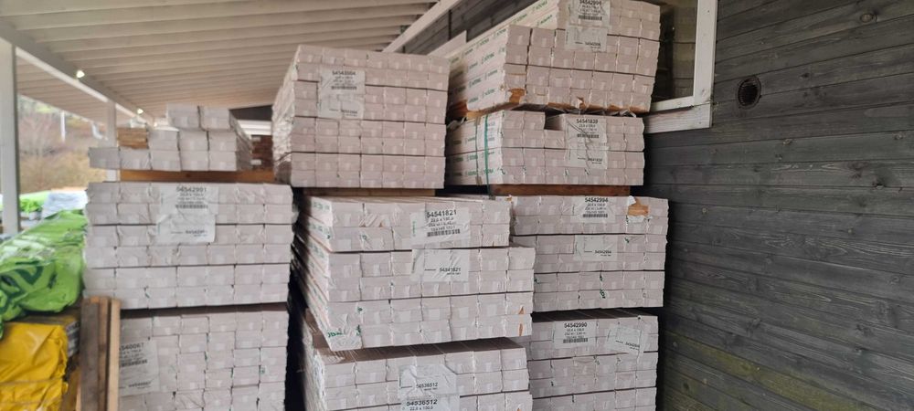 Deska opaskowa, strugana, świerk skandynawski, 18x95/115/145, kl. AB