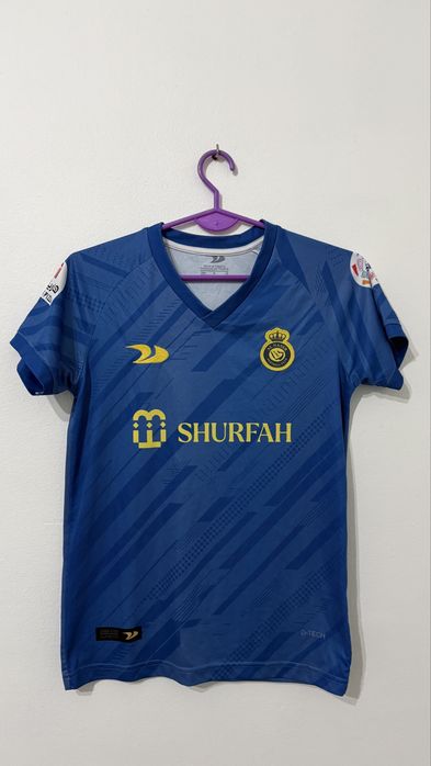 Koszulka Piłkarska Dziecięca Al Nassr #7 Ronaldo Rozmiar 164