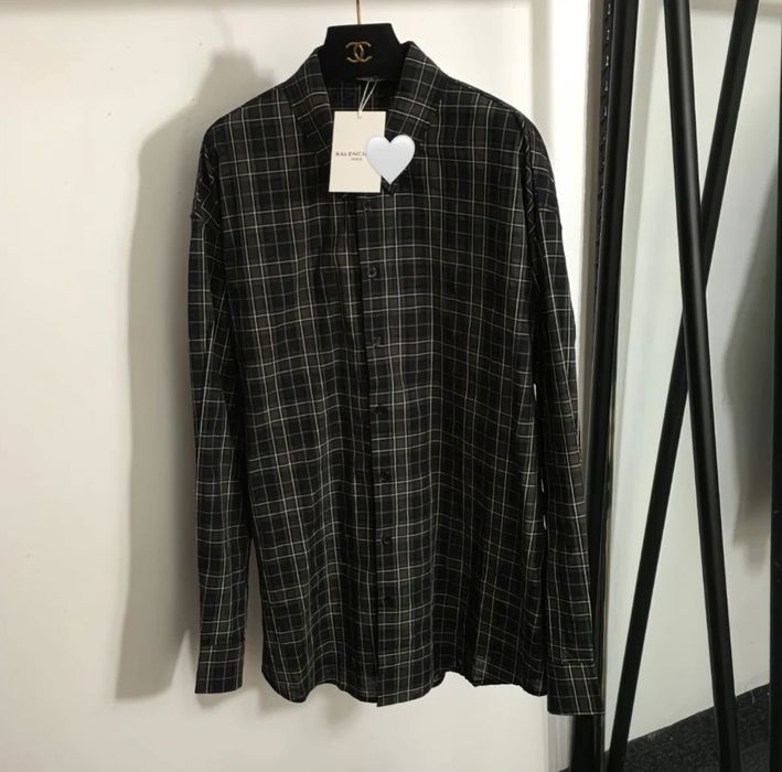 Рубашка молодежная «Balenciaga»S,M