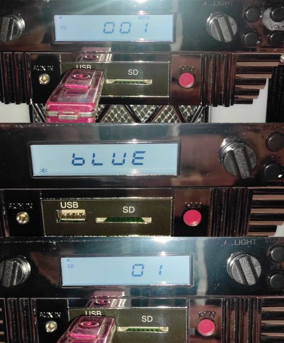 Музичний автомат Auna Kentucky Jukebox 50 см BT FM USB SD MP3 CD