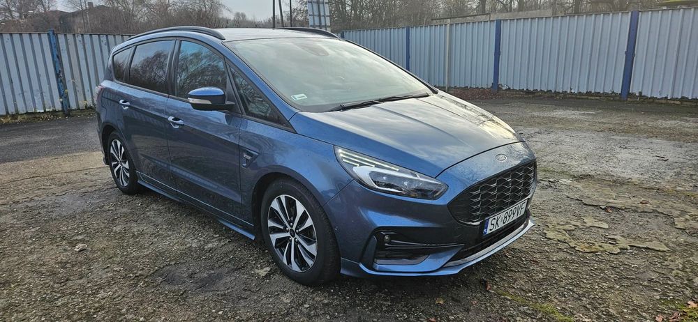 Ford S-Max FORD S Max 2.5 Hybrid 190 KM, ST-Line, bezwypadkowy, Faktura VAT