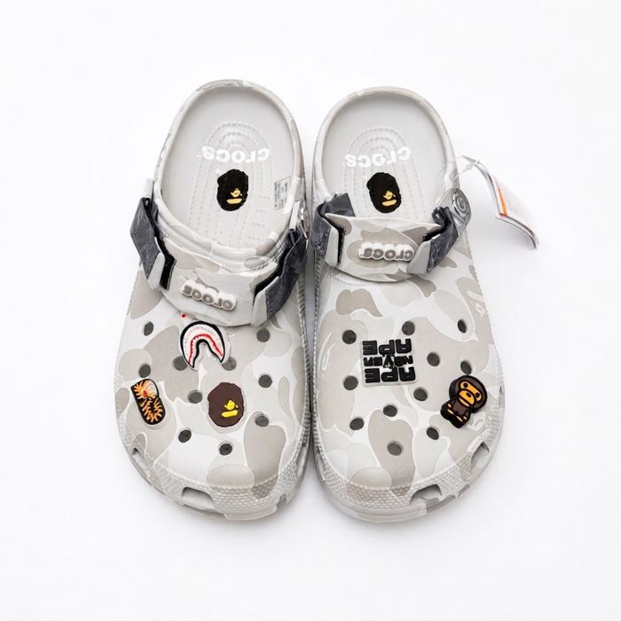 В НАЯВНОСТІ Crocs x Bape | крокси бейп | кроксы A Bathing Ape