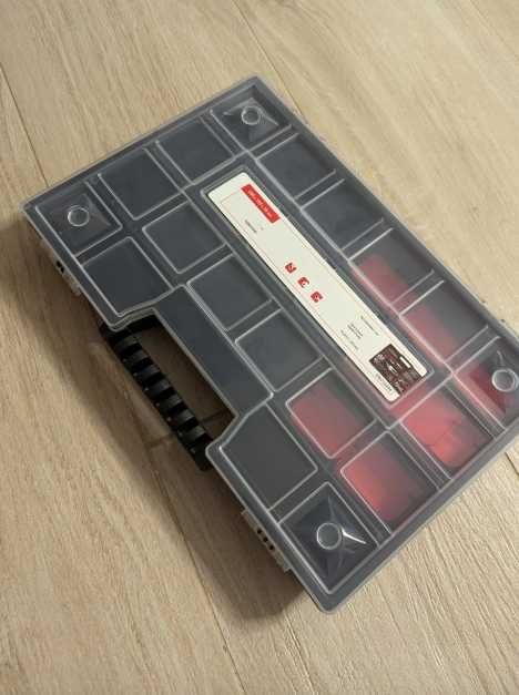 Zestaw 4w1 Skrzynka narzędziowa na kołach + Gratis Walizka i Organizer