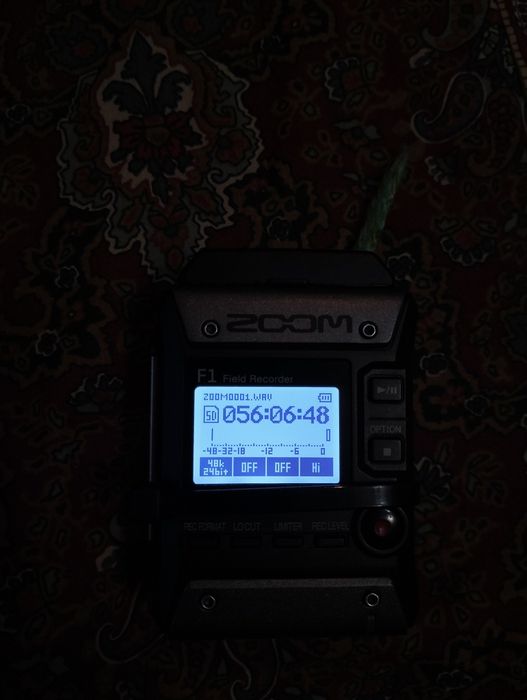 Рекордер zoom f1+багатий комплект