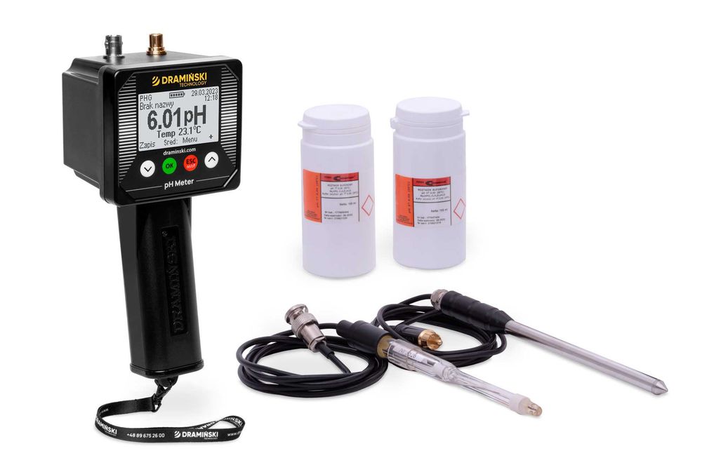 Tester kwasowości do gleby, phmetr, miernik kwasowości gleb, DRAMIŃSKI
