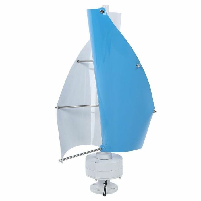 Вітрогенератор 100 Вт 12 В Спіральний вертикальний, автономний.