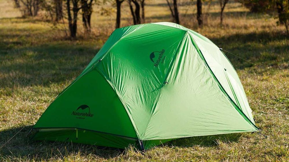 Двомісний туристичний намет Naturehike Star River 2 палатка 20D нейлон