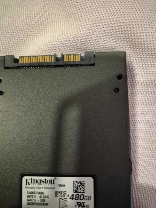 disco kingston ssd 480gb 2,5" sata, sem anomalia