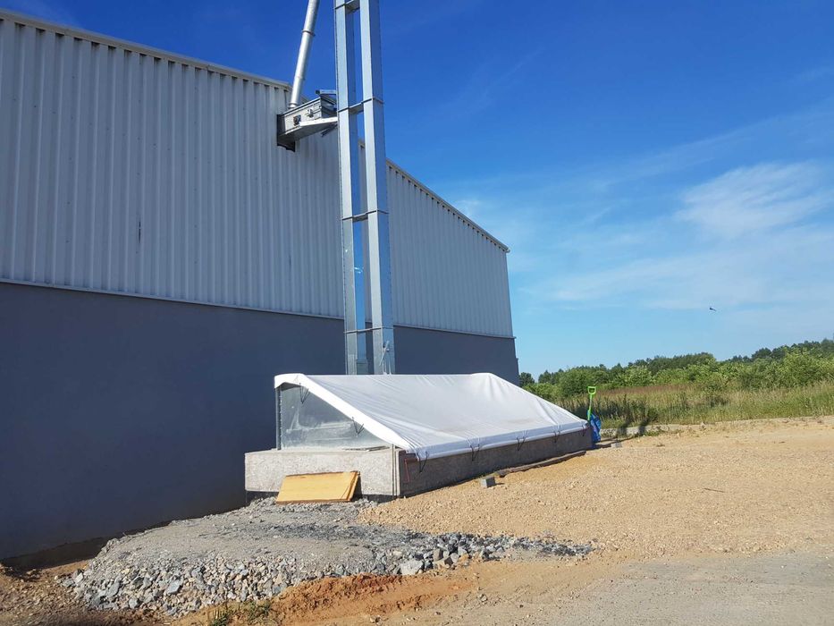 Kosz przyjęciowy kbks poland do silosów zbiorników