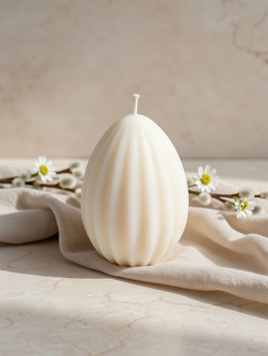 Великодні свічки писанки ручної роботи  Декор та подарунок