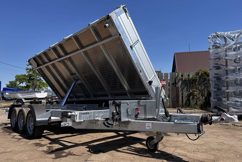Przyczepa wywrotka elektryczna TEMARED TIPPER 400x200 mocna leasing