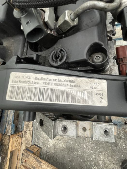 DFT 2.0tdi silnik Audi VW z ukladem wtryskowym