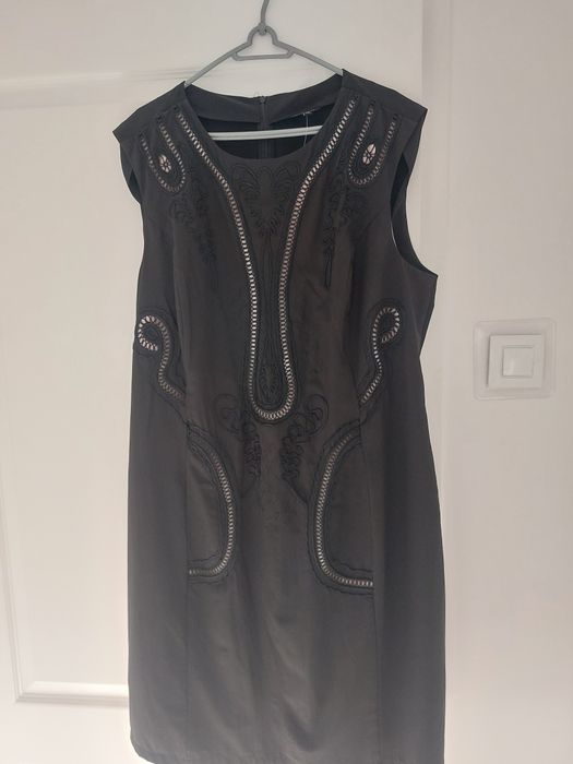 Sukienka czarna M&S. Roz.46