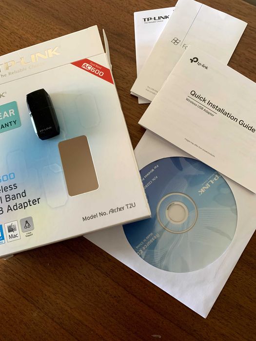 Adaptador wireless TP-LINK Novo.