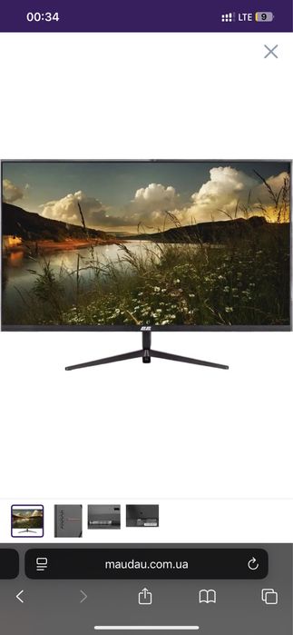 Монітор 2E D3224B 31.5" 2560x1440